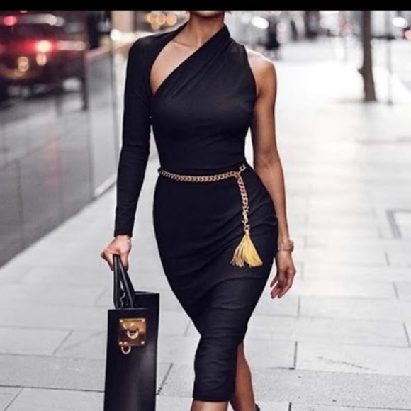 ava alieva Dresses & Skirts - 🖤Ava Alieva🖤 Womens Sexy Bodycon Dress - Black